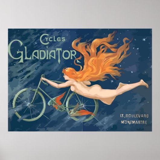 Gladiator Cycles Poster (Vorne)