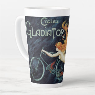 Gladiator Cycles, Vintage viktorianische Kunst im  Milchtasse