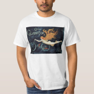 Gladiator Cycles, Vintage viktorianische Kunst im  T-Shirt