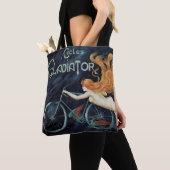 Gladiator Cycles, Vintage viktorianische Kunst Neu Tasche (Von Nahem)