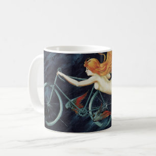 Gladiator Cycles, Vintage viktorianischer Jugendst Kaffeetasse