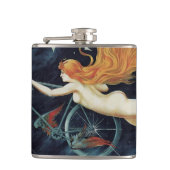 Gladiator Cycles, Vintager Viktorianischer Jugends Flachmann (Vorderseite)