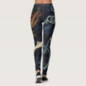 Gladiator Cycles, Vintager Viktorianischer Jugends Leggings (Rückseite)