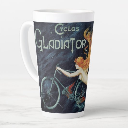 Gladiator Cycles, Vintager Viktorianischer Jugends Milchtasse (Linke Ecke)