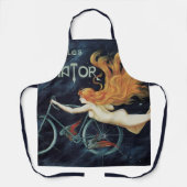 Gladiator Cycles, Vintager Viktorianischer Jugends Schürze (Vorderseite)