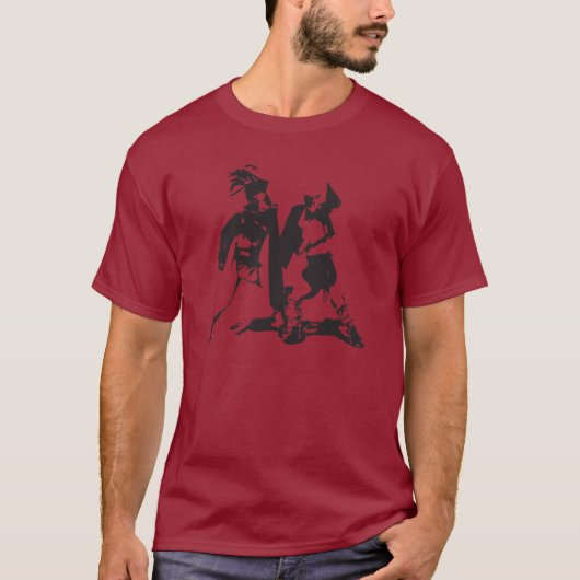Gladiator-Duell T-Shirt (Vorderseite)