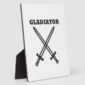 Gladiator Fotoplatte (Seite)