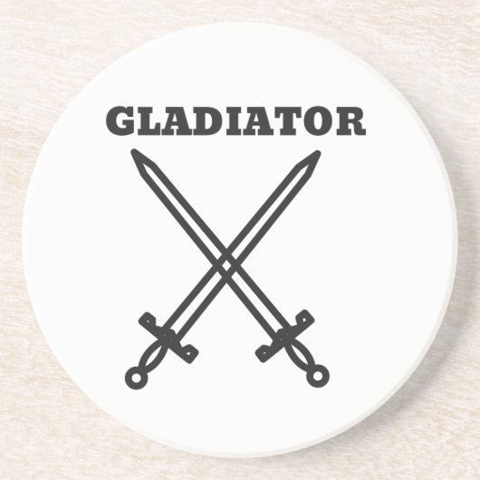 Gladiator Getränkeuntersetzer (Vorne)