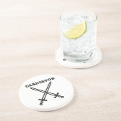 Gladiator Getränkeuntersetzer (Seite)