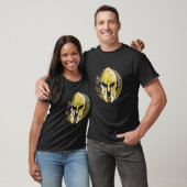 Gladiator Helmet Symbol Spartan Gold Sparta Mythol T-Shirt (Unisex)