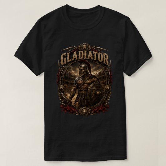 Gladiator Herren Grafik T-Shirt (Design vorne)