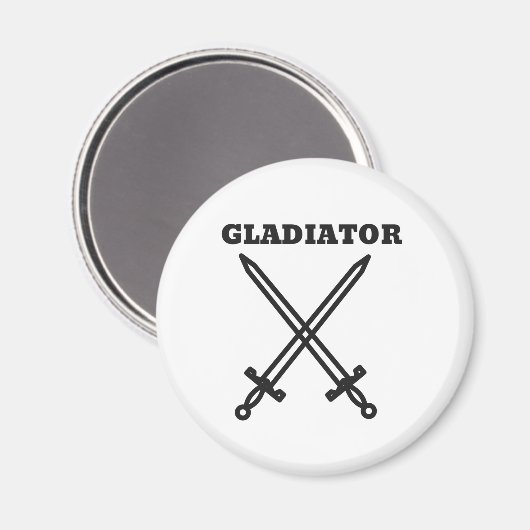 Gladiator Magnet (Vorderseite/Rückseite)