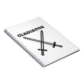 Gladiator Notizblock (Rechte Seite)