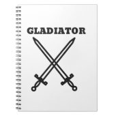 Gladiator Notizblock (Vorderseite)