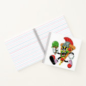 Gladiator Pizza Slice Italian Brainrot Notizblock (Innenseite)