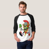 Gladiator Pizza Slice Italienisch Brainrot Men's T-Shirt (Vorne ganz)