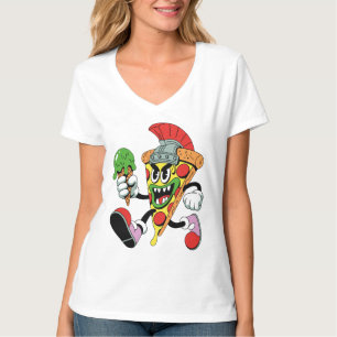 Gladiator Pizza Slice T-Shirt