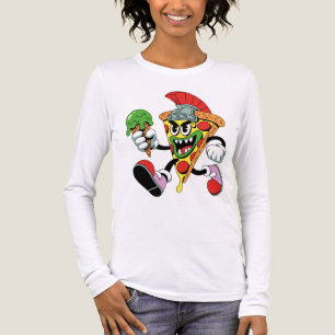 Gladiator Pizza Slice Tri-Blend Shirt