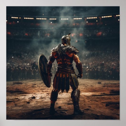 Gladiator-Plakat für den bestimmten Ankläger - Kam Poster (Vorne)
