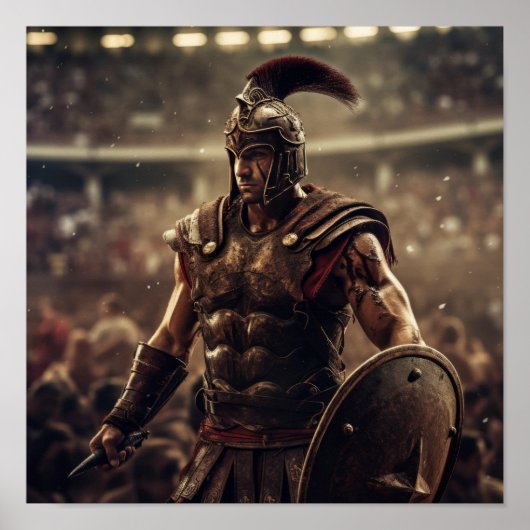 Gladiator-Plakat für den bestimmten Ankläger - Kam Poster (Vorne)