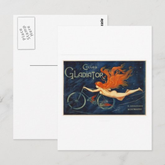 Gladiator Postkarte (Vorne/Hinten)