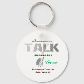 Gladiator - Taste Schlüsselanhänger (Vorderseite)