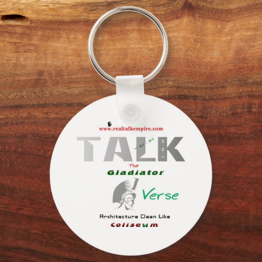 Gladiator - Taste Schlüsselanhänger (Vorderseite)