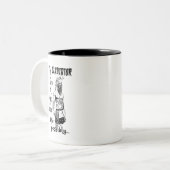 Gladiator Zweifarbige Tasse (Vorderseite Links)