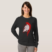 Gladiatorenkriegerhelm T-Shirt (Vorne ganz)