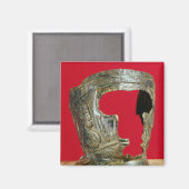 Gladiatorenmaske Magnet (Vorderseite/Rückseite)