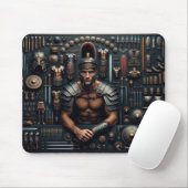 Gladiator's Grit Knolling Mousepad (Mit Mouse)