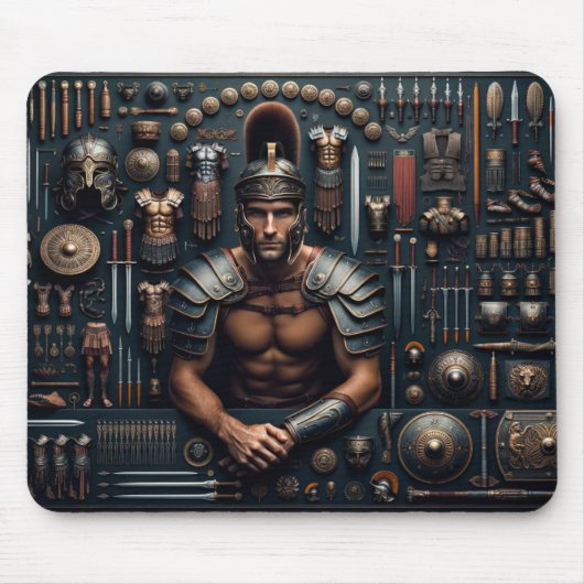 Gladiator's Grit Knolling Mousepad (Vorne)