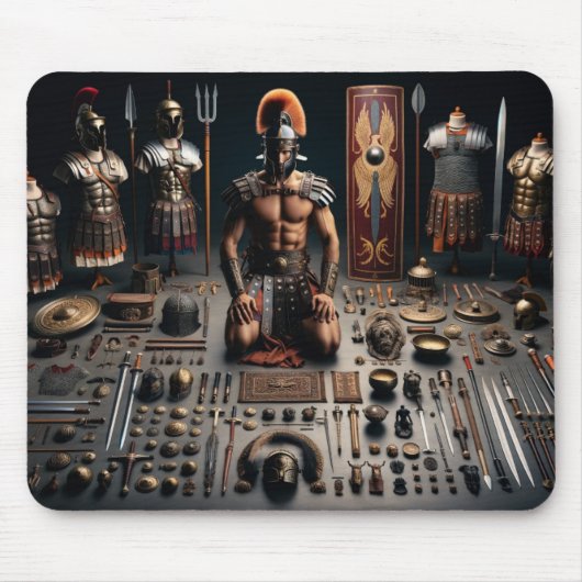 Gladiator's Grit Knolling Mousepad (Vorne)