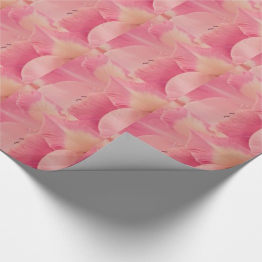 Gladiola Petals Geschenkpapier (Ecke)
