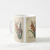 Gladiola von Paul Jerrard Kaffeetasse (Vorderseite Links)