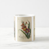 Gladiola von Paul Jerrard Kaffeetasse (Mittel)