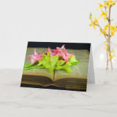 Gladiolas über das Bible-Beileid Karte (Gelbe Blume)