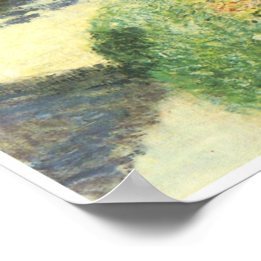 Gladioli, 1876 poster (Ecke)