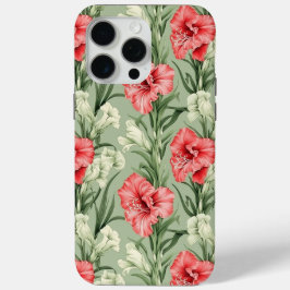 Gladioli Floral botanische Print Design Tough Case-Mate iPhone Hülle
