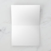 Gladioli, Karte (Innenseite)