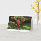 Gladioli, Karte (Gelbe Blume)