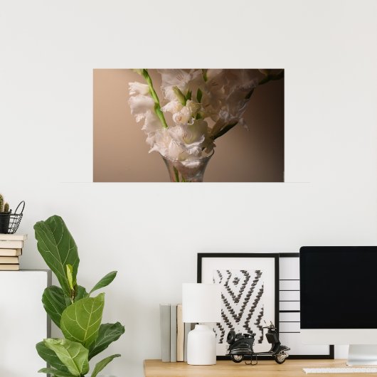 Gladioli, Poster (Heimbüro)