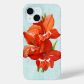 Gladiolus auf dem Alter Denim Case-Mate iPhone Hülle (Rückseite)
