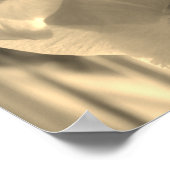 Gladiolus Blume Sepia Tint Nah Up Poster (Ecke)