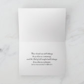 Gladiolus Blume zur Bibel Karte (Innenseite)