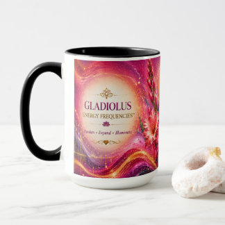 Gladiolus Energy Abstracts Hochzeits-Eltern-Gesche Tasse