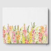 Gladiolus-Garden-Gedenkdienst Gästebuch (Rückseite)