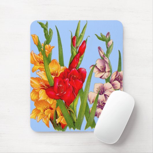Gladiolus gladiolus mousepad (Mit Mouse)