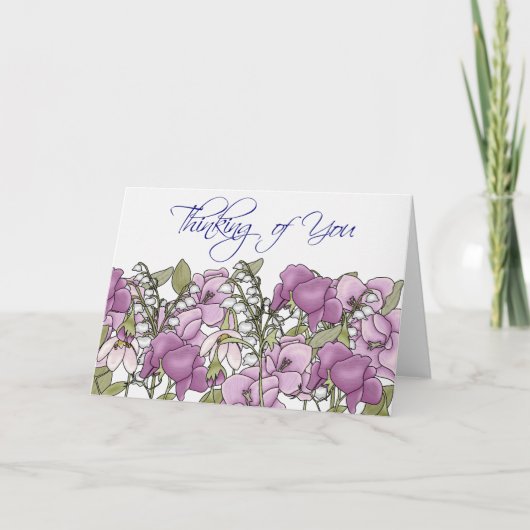 Gladiolus Karte (Vorderseite)