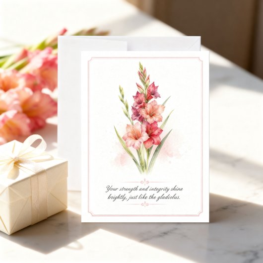 Gladiolus-Schätzung August-Geburtsmonatsblume